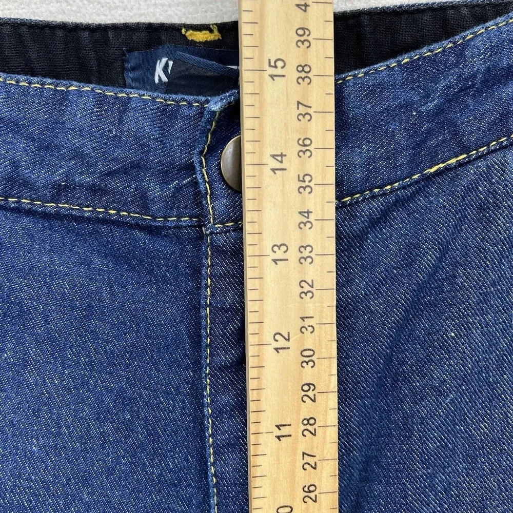 KingSize Denim Jeans Mens 50‎ 38 (51x25)Big Blue Straight Leg 100% Cotton